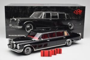 Mercedes 600 Pullman W100 Black NZG 1:18 1071/50 Diecast - image 8 of 8