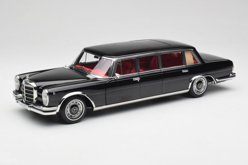 Mercedes 600 Pullman W100 Black NZG 1:18 1071/50 Diecast
