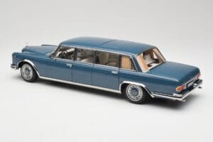 Mercedes 600 Pullman W100 Blue NZG 1:18 B66040707 Diecast - image 7 of 8