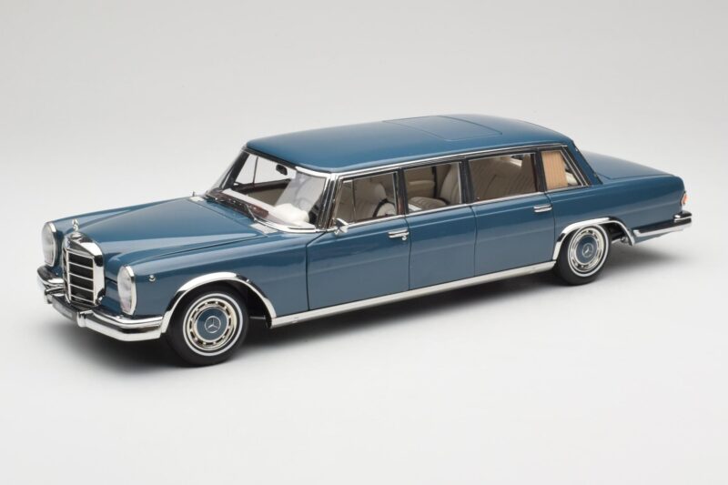 Mercedes 600 Pullman W100 Blue NZG 1:18 B66040707 Diecast