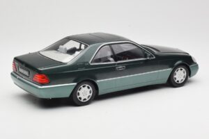 Mercedes 600 SEC W140 Coupe Green Metallic KK-Scale 1:18 KKDC180343 Diecast - image 2 of 6