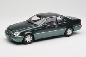 Mercedes 600 SEC W140 Coupe Green Metallic KK-Scale 1:18 KKDC180343 Diecast