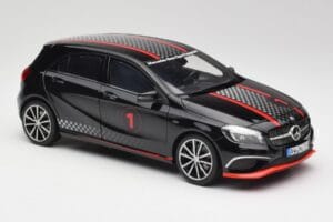Mercedes A-Class W176 AMG Black Norev 1:18 183596 Diecast - image 6 of 8