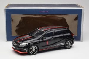 Mercedes A-Class W176 AMG Black Norev 1:18 183596 Diecast - image 8 of 8