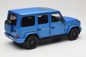 Mercedes AMG G 63 L W465 Blue Norev 1:18 B66960664 Diecast - image 2 of 6