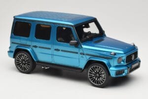 Mercedes AMG G63 W463 Hyper Blue Magno GT Spirit 1:18 GT925 Resin - image 4 of 6