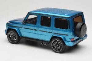 Mercedes AMG G63 W463 Hyper Blue Magno GT Spirit 1:18 GT925 Resin - image 5 of 6