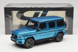 Mercedes AMG G63 W463 Hyper Blue Magno GT Spirit 1:18 GT925 Resin - image 6 of 6