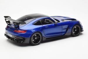 Mercedes AMG GT C190 Black Series Blue Metallic Norev 1:18 183908 Diecast - image 3 of 8