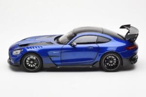 Mercedes AMG GT C190 Black Series Blue Metallic Norev 1:18 183908 Diecast - image 4 of 8