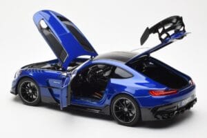 Mercedes AMG GT C190 Black Series Blue Metallic Norev 1:18 183908 Diecast - image 5 of 8