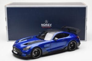 Mercedes AMG GT C190 Black Series Blue Metallic Norev 1:18 183908 Diecast - image 8 of 8