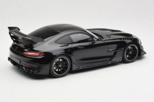 Mercedes AMG GT C190 Black Series Jet Black Metallic Minichamps 1:18 155032024 Diecast - image 2 of 6