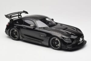 Mercedes AMG GT C190 Black Series Jet Black Metallic Minichamps 1:18 155032024 Diecast - image 4 of 6