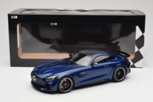 Mercedes AMG GT R C190 AMG Solarbeam Yellow Metallic Minichamps 1:18 155036022 Diecast - image 6 of 6