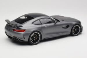 Mercedes AMG GT R C190 Matte Grey Metallic Minichamps 1:18 155036026 Diecast - image 2 of 6