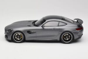 Mercedes AMG GT R C190 Matte Grey Metallic Minichamps 1:18 155036026 Diecast - image 3 of 6
