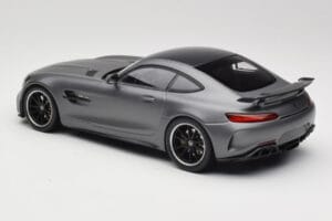 Mercedes AMG GT R C190 Matte Grey Metallic Minichamps 1:18 155036026 Diecast - image 5 of 6