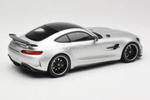 Mercedes AMG GT R C190 Silver Minichamps 1:18 155036025 Diecast - image 2 of 6