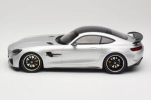 Mercedes AMG GT R C190 Silver Minichamps 1:18 155036025 Diecast - image 3 of 6