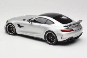 Mercedes AMG GT R C190 Silver Minichamps 1:18 155036025 Diecast - image 5 of 6