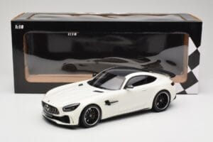 Mercedes AMG GT R C190 White Metallic Minichamps 1:18 155036028 Diecast - image 6 of 6