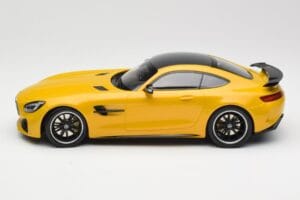 Mercedes AMG GT R C190 Yellow Minichamps 1:18 155036021 Diecast - image 3 of 6