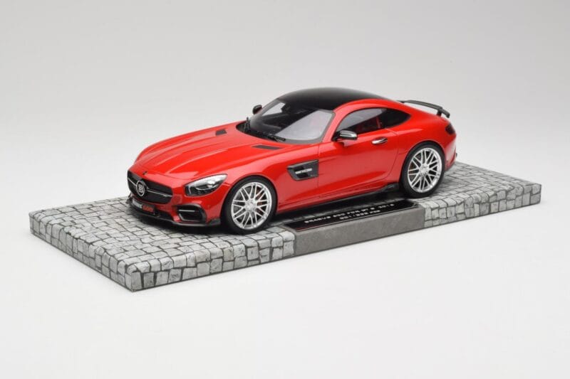 Mercedes Brabus AMG GT S C190 600 Mars Red Minichamps 1:18 107032521 Diecast