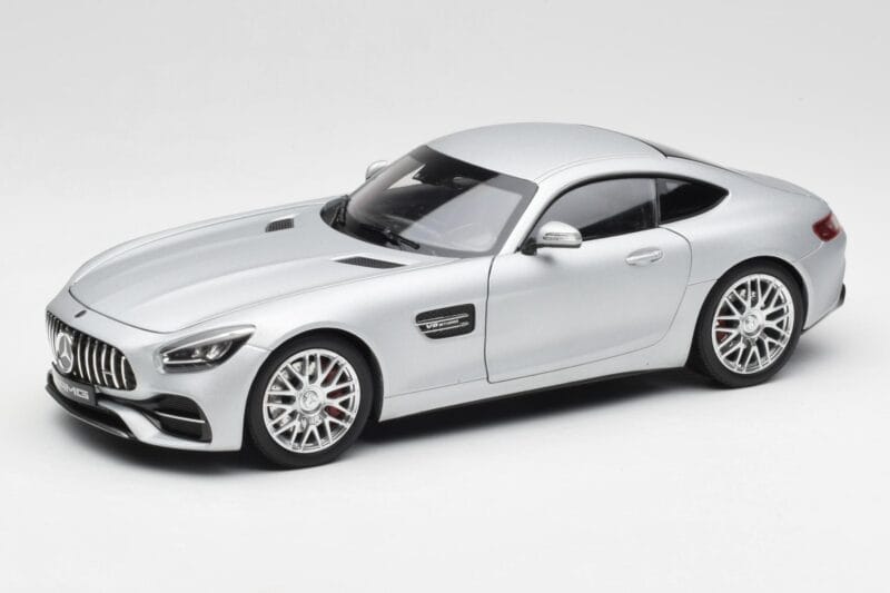 Mercedes AMG GT S C190 Designo Iridium Silver Magno Norev 1:18 B66960485 Diecast