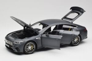 Mercedes AMG GT 63 S X290 Aero Package Designo Selenite Grey Magno Norev 1:18 B66961038 Diecast - image 2 of 8