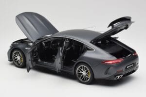 Mercedes AMG GT 63 S X290 Aero Package Designo Selenite Grey Magno Norev 1:18 B66961038 Diecast - image 5 of 8