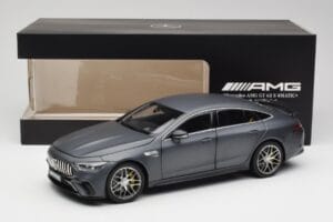 Mercedes AMG GT 63 S X290 Aero Package Designo Selenite Grey Magno Norev 1:18 B66961038 Diecast - image 8 of 8