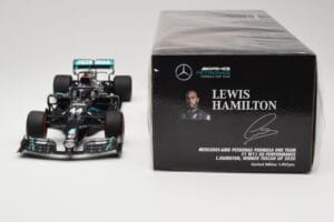 Mercedes AMG Petronas W11 #44 L. Hamilton Winner Tuscan GP 2020 Minichamps 1:18 110200944 Diecast - image 6 of 6