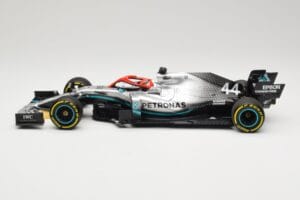 Mercedes AMG Petronas Motorsport W10 #44 L. Hamilton Winner Monaco GP 2019 Minichamps 1:18 110190644 Diecast - image 3 of 6