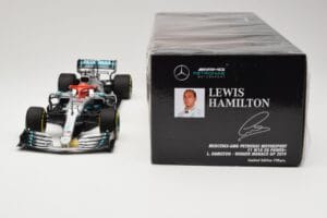 Mercedes AMG Petronas Motorsport W10 #44 L. Hamilton Winner Monaco GP 2019 Minichamps 1:18 110190644 Diecast - image 6 of 6