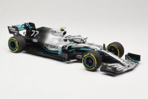 Mercedes AMG Petronas Motorsport W10 #77 V. Bottas 2nd Place Chinese GP 2019 Minichamps 1:18 110190377 Diecast - image 4 of 6