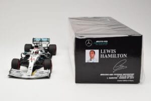 Mercedes AMG Petronas W10 #44 L. Hamilton Winner German GP 2019 Minichamps 1:18 110191144 Diecast - image 6 of 6