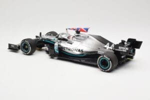 Mercedes AMG Petronas W10 #44 L. Hamilton Winner British GP 2019 Minichamps 1:18 110191044 Diecast - image 5 of 6