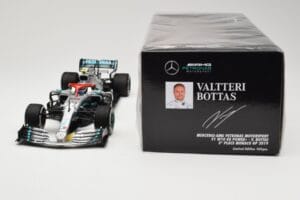 Mercedes AMG Petronas W10 #77 V. Bottas 3rd Place Monaco GP 2019 Minichamps 1:18 110190677 Diecast - image 6 of 6