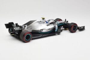 Mercedes AMG Petronas W10 #77 V. Bottas British GP 2019 Minichamps 1:18 110191077 Diecast - image 2 of 6