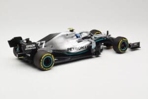 Mercedes AMG Petronas W10 #77 V. Bottas Winner USA GP 2019 Minichamps 1:18 110191877 Diecast - image 2 of 6