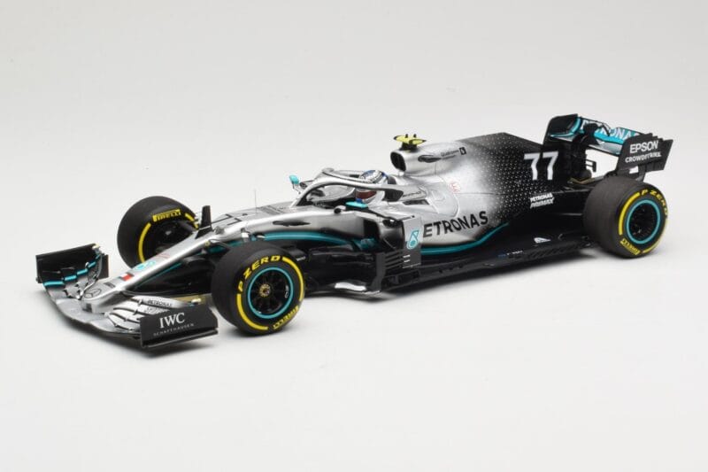 Mercedes AMG Petronas W10 #77 V. Bottas Winner USA GP 2019 Minichamps 1:18 110191877 Diecast
