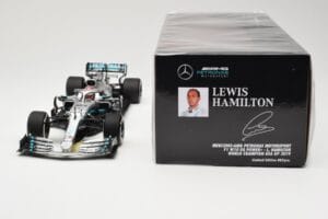Mercedes AMG Petronas W10 EQ Power+ #44 L. Hamilton USA GP F1 World Champion 2019 Minichamps 1:18 110191844 Diecast - image 7 of 7