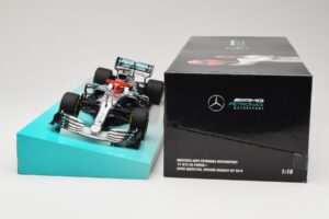 Mercedes AMG Petronas W10 EQ Power+ #44 L. Hamilton Monaco GP Winner 2019 Minichamps 1:18 113190644 Diecast - image 6 of 6