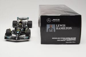 Mercedes AMG Petronas W14 E Performance #44 L. Hamilton Bahrain GP 2023 Minichamps 1:18 110230144 Diecast - image 6 of 6