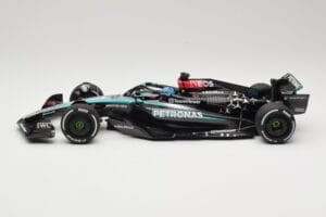 Mercedes AMG Petronas W15 E Performance #63 G. Russell Winner Austrian GP 2024 Minichamps 1:18 110241163 Diecast - image 3 of 6