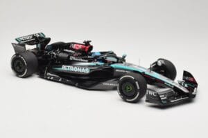 Mercedes AMG Petronas W15 E Performance #63 G. Russell Winner Austrian GP 2024 Minichamps 1:18 110241163 Diecast - image 4 of 6