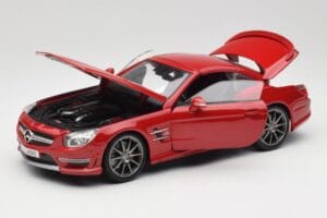 Mercedes AMG SL 63 R231 Red Maisto 1:18 36199 Diecast - image 2 of 8