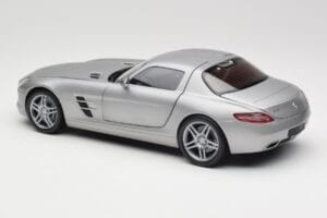 Mercedes AMG SLS C197 Grey Metallic Minichamps 1:18 100039025 Diecast - image 7 of 8