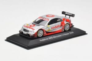 Mercedes C-Class C203 #1 Vodafone AMG B. Schneider DTM 2004 Minichamps 1:43 B66962207 Diecast - image 2 of 4